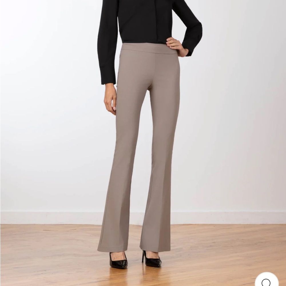 Avenue Montaigne Bellini Flare Pant Signature Stone size 2 - Picture 3 of 8